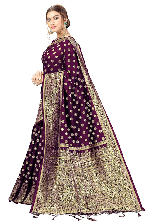 Vasthrlay Jacquard Stitched Blouse Ethnic Wear