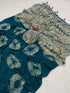 Vasthrlay Printed Ajrakh Floral