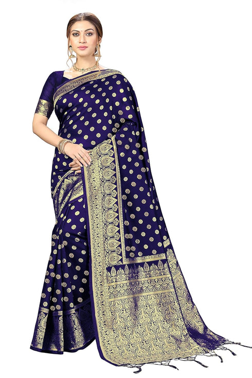 Vasthrlay Jacquard Stitched Blouse Ethnic Wear