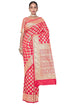 Vasthrlay Banarasi Bridal Maroon Ethnic Wear