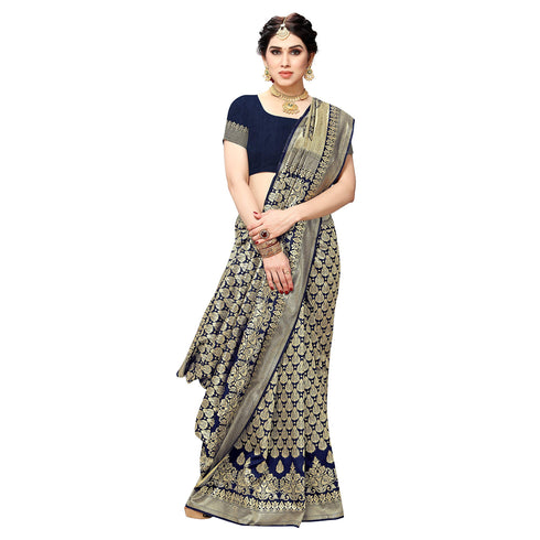 Vasthrlay Wine Kanjivaram Unstitched Saree