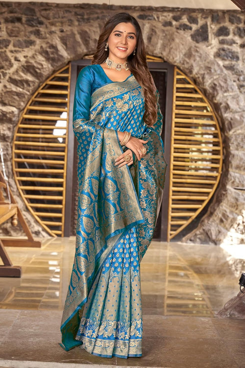 Vasthrlay Banarasi Wine Ethnic Wear