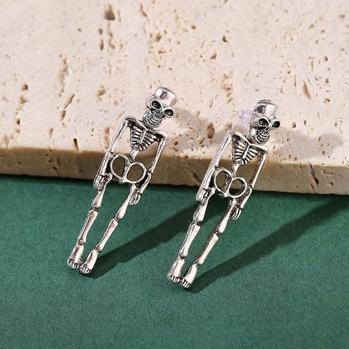 Halloween Skull Earrings for Women