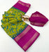 Vasthrlay Tussar Print Saree