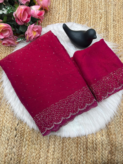 Vasthrlay Chiffon Saree