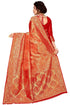Vasthrlay Banarasi Gs Wedding Red Ethnic Wear
