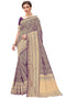 Vasthrlay Banarasi Pink Ethnic Wear