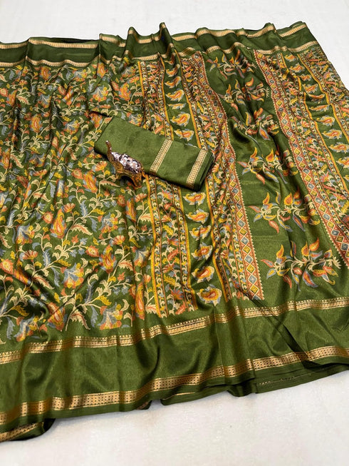 Vasthrlay Kashmiri Weaving Mehendi1