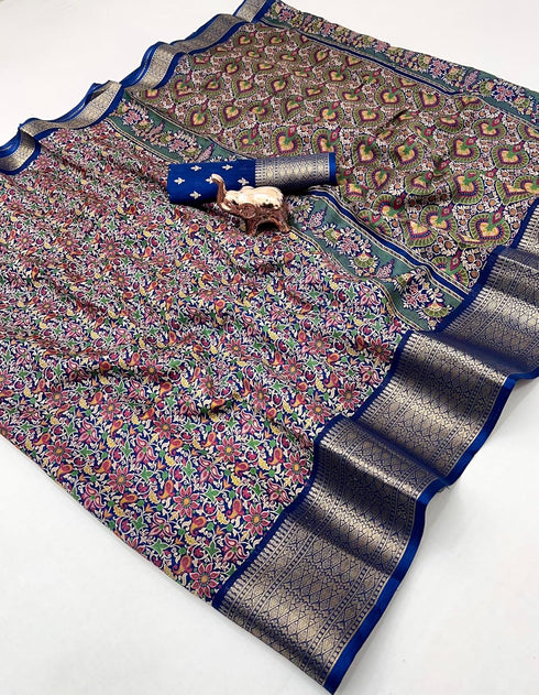 Vasthrlay Silk Saree Unstitched