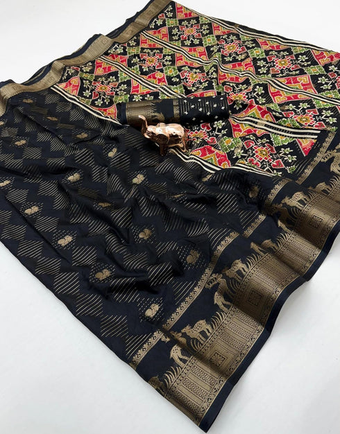 Vasthrlay Bandhani Kanjivaram Weaving