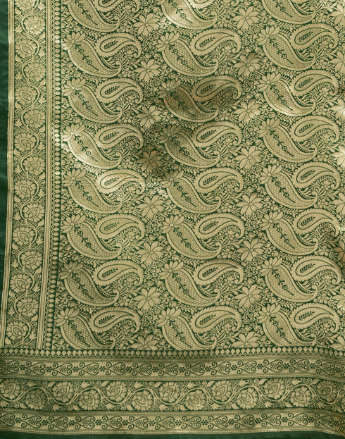 Vasthrlay Banarasi Unstitched Saree