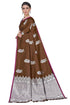Vasthrlay Banarasi Gs Orange Ethnic Wear