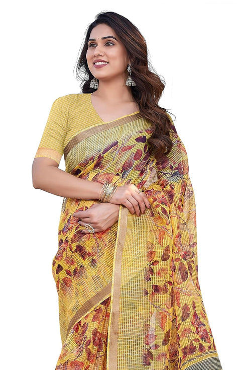Vasthrlay Fashion Polyester Geometric Dusty Ethnic Wear