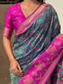 Vasthrlay Kanjivaram Patola Unstitched Ethnic Wear