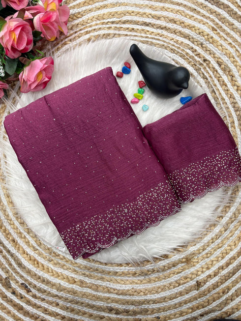 Vasthrlay Chiffon Saree