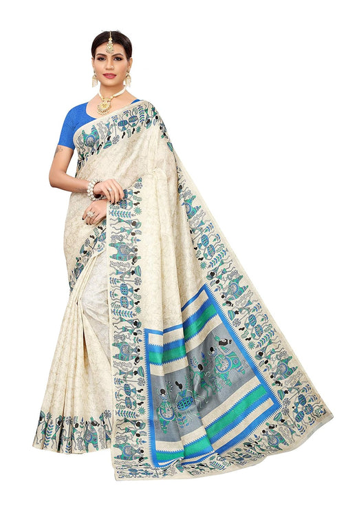 Vasthrlay Blouse Piece Sdpl Vivo Indigo Ethnic Wear