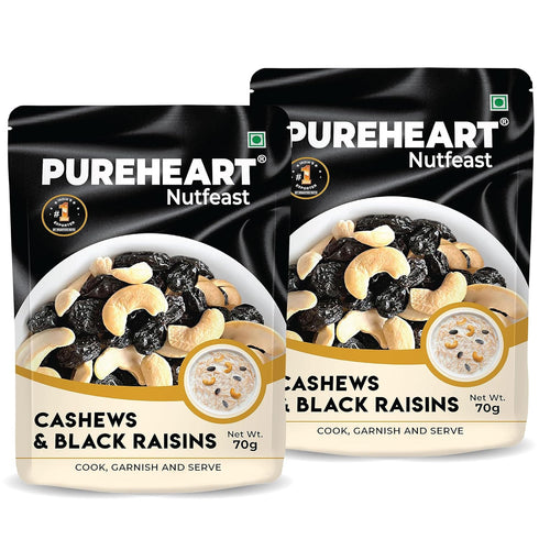 Pureheart Nutfeast Premium Black Raisins & Natural Cashews