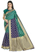 Vasthrlay Banarasi Gs Bridal Green Ethnic Wear