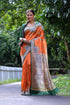 Vasthrlay Beautiful Kalamkari Contrast