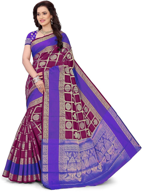 Vasthrlay Banarasi Unstiched Ethnic Wear