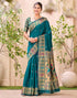 Vasthrlay Weaving Paithani Unstitched Pink Saree