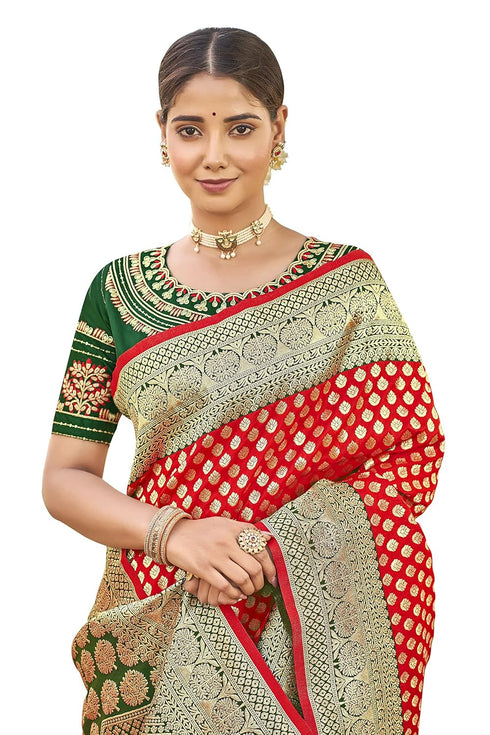 Vasthrlay Adorable Pattern Banarasi Piece Mn1742 1