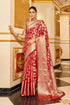 Vasthrlay Organza Patola Leriya Unstitched Saree