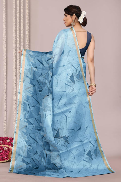 Vasthrlay Fashion Polyester Printed Ethnic Wear