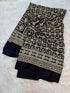 Vasthrlay Ajrakh Saree Crepe