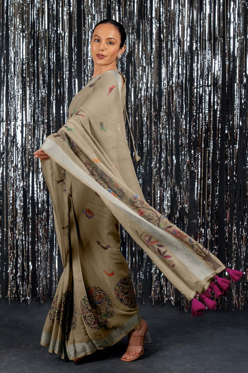 Vasthrlay Fashion Kalamkari Printed Ethnic Wear