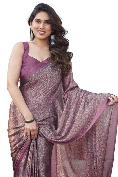 Vasthrlay Fashion Chiffon Printed Ethnic Wear