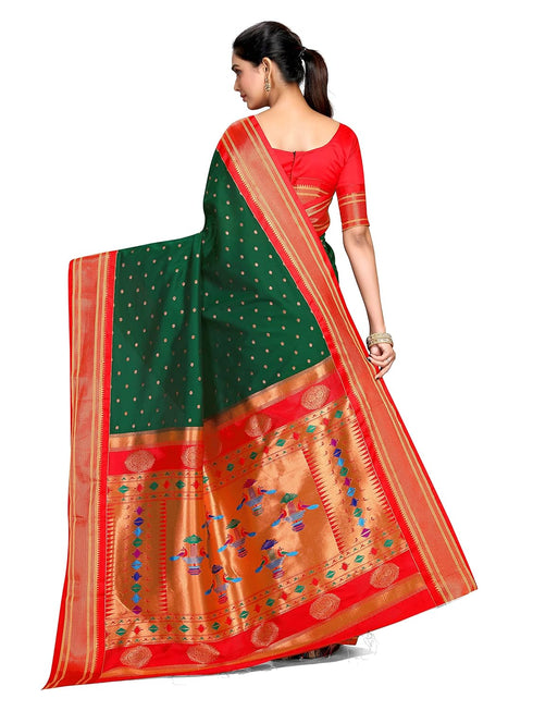 Vasthrlay Paithani Bottle Saree