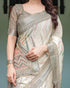 Vasthrlay Floral Printed Tassels Saree