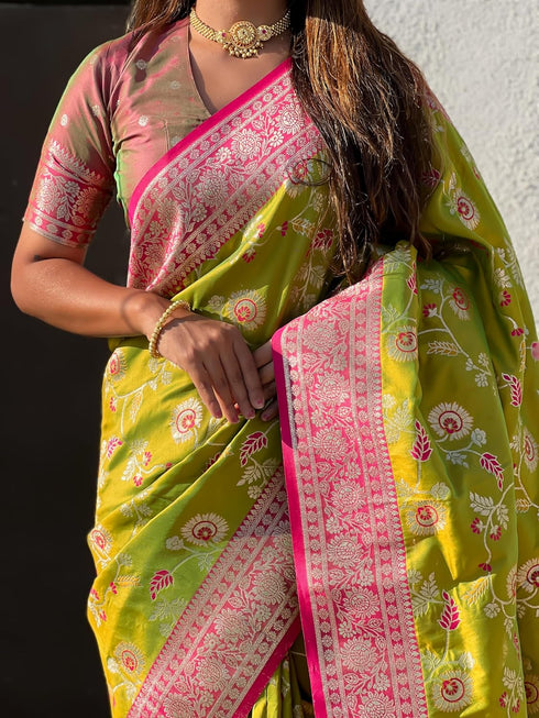 Vasthrlay Kanjivaram Woven Blouse Ethnic Wear