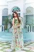 Vasthrlay Georgette Sequence White Ethnic Wear