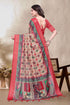 Vasthrlay Kanjivaram Unstitched Saree