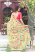Vasthrlay Georgette Sequence White Ethnic Wear