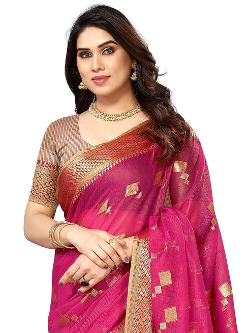 Vasthrlay Manipuri Jacquard Unstitched Black Free Ethnic Wear