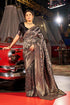 Vasthrlay Women's Kanjivaram Designer Unstitched Saree