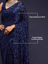 Vasthrlay Georgette Sequins Blouse Ethnic Wear