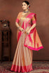 Vsathrlay Gold Kanjivaram Banarasi Festival Ethnic Wear