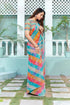Vasthrlay Georgette Sequence White Ethnic Wear