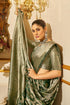 Vasthrlay Organza Patola Leriya Unstitched Saree