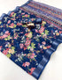 Vasthrlay Tussar Handloom Printed