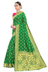Vasthrlay Banarasi Gs Bridal Green Ethnic Wear
