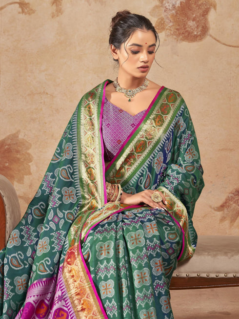 Vasthrlay Patola Wedding Saree