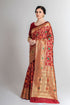 Vasthrlay Magenta Banarasi Designer Saree