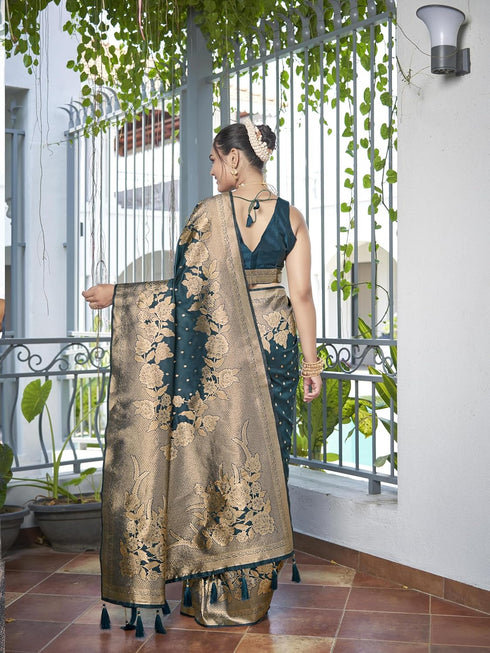 Vasthrlay Trendy Banarasi Jacquard