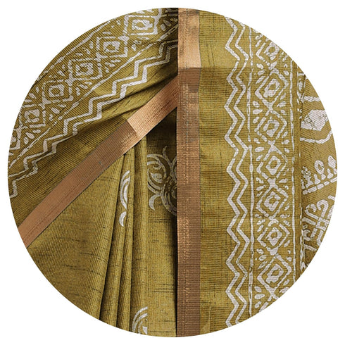 Vasthrlay Fashion Polyester Printed Ethnic Wear