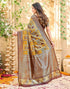 Vasthrlay Womens Weaving Unstitched Light Green Saree